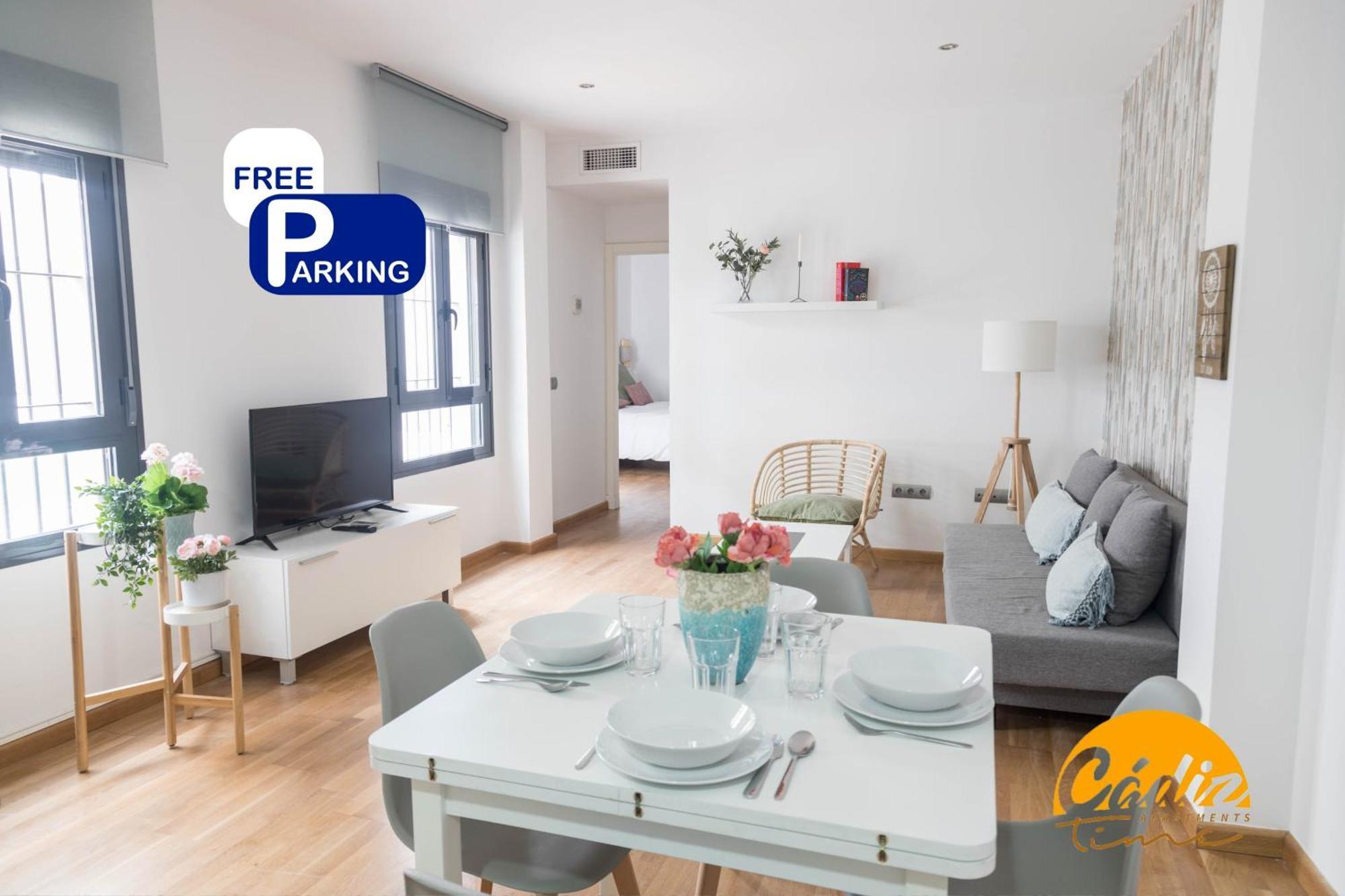 Apartamento Caleta - Free Parking By Cadiz Time 外观 照片